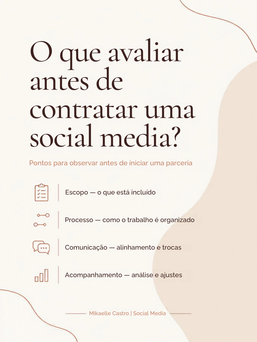 O que avaliar antes de contratar uma social media?